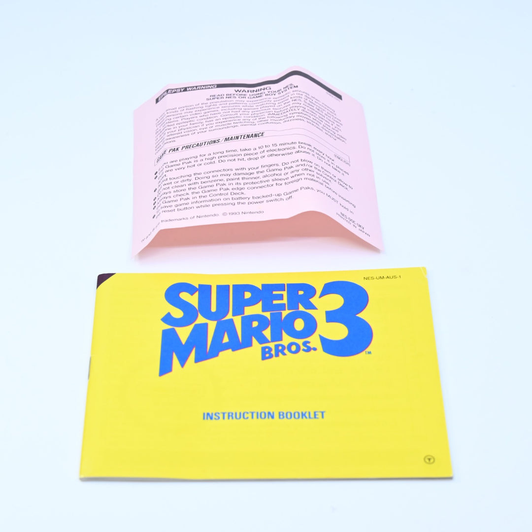 Super Mario Bros. 3 - Nintendo Entertainment System / NES Boxed Game - PAL