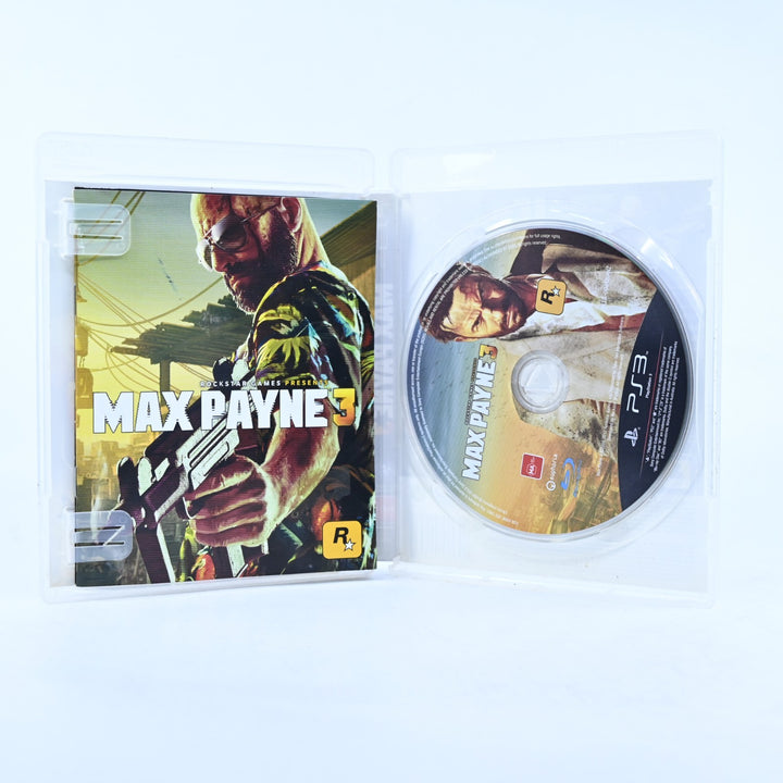 Max Payne 3 - Sony Playstation 3 / PS3 Game + Manual - MINT DISC!