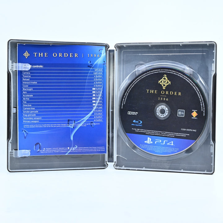 The Order 1886 Steelbook - Sony Playstation 4 / PS4 Game - FREE POST!