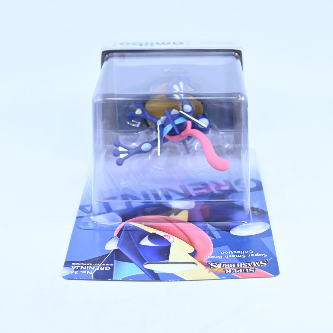 SEALED! Greninja Amiibo No. 36 - Super Smash Bros. Collection - Toy