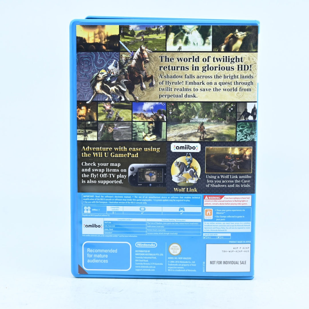 The Legend of Zelda: Twilight Princess HD + Sound Selection Nintendo Wii U Game