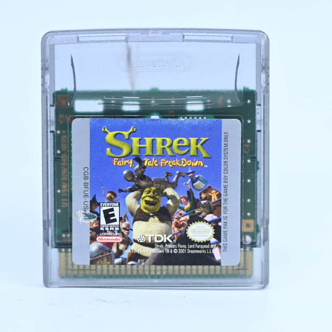 Shrek: Fairy Tale Freakdown - Nintendo Gameboy Color Game - Region Free