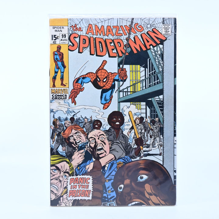 The Amazing Spider-Man - #99 - 1971 - Panic in the Prison - Marvel Comics
