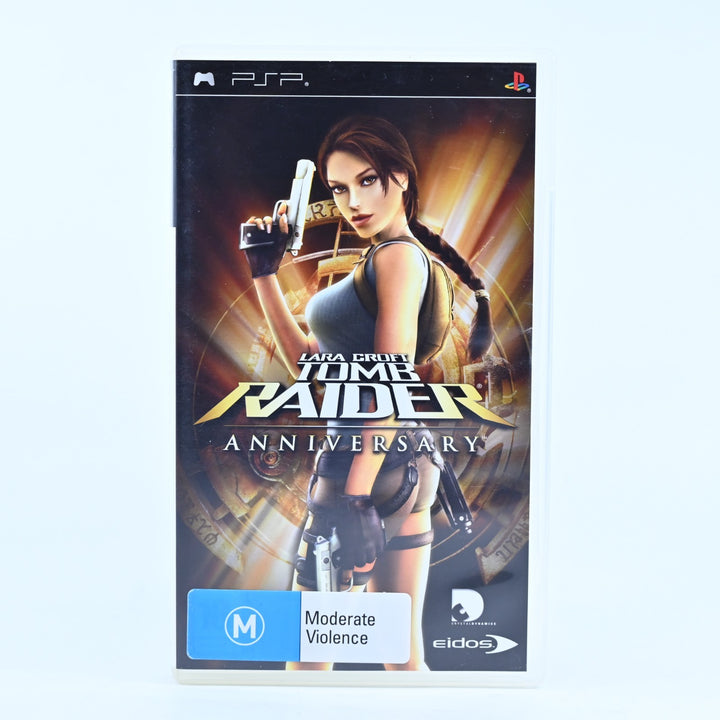 Lara Croft Tomb Raider Anniversary - Sony PSP Game - No Manual - FREE POST!