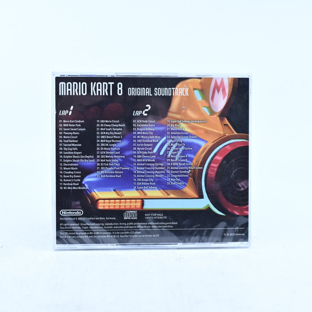 SEALED! Mario Kart 8 Original Soundtrack - Nintendo CD