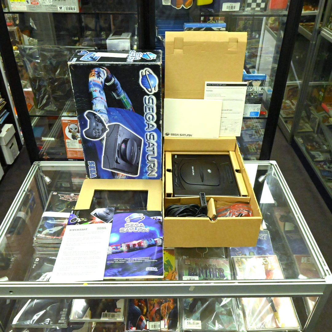 Sega Saturn Boxed Console - UK PAL - FREE POST!