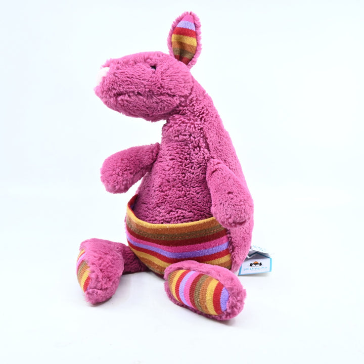 Jellycat Pink Katie Kangaroo - No Joey - Plush