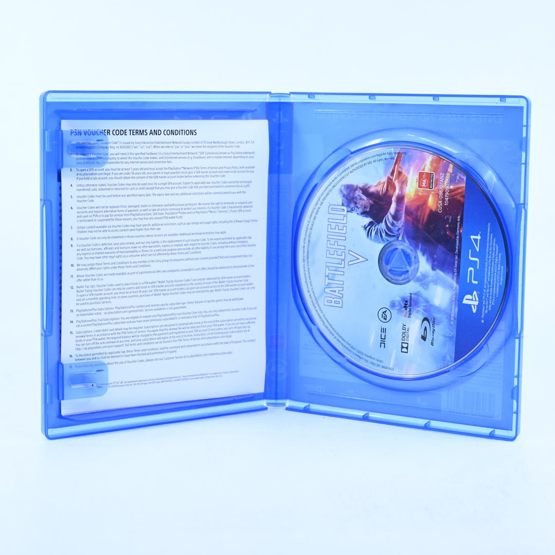 Battlefield V - Deluxe Edition - Sony Playstation 4 / PS4 Game - MINT DISC!
