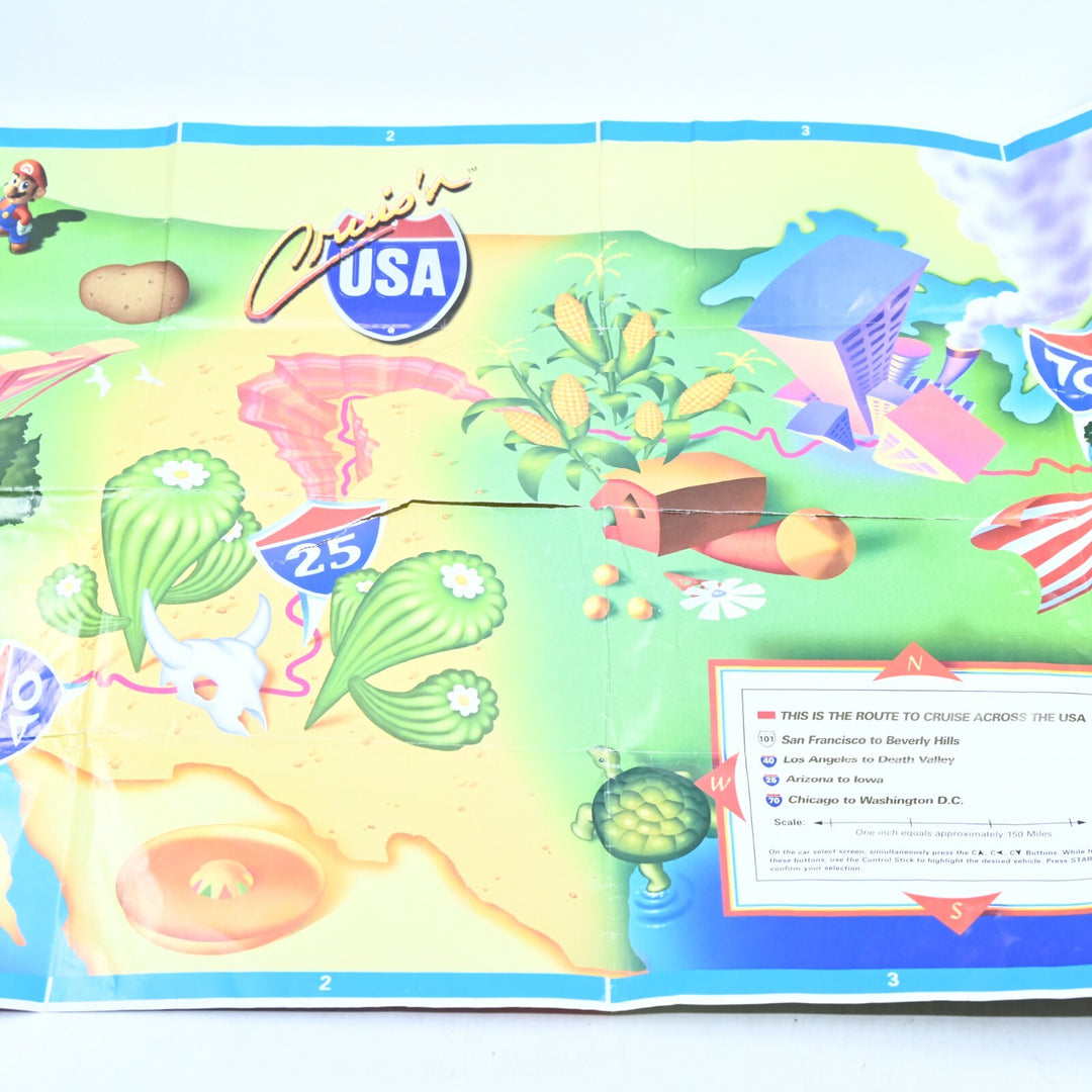 Cruis'n USA - N64 / Nintendo 64 Boxed Game - PAL
