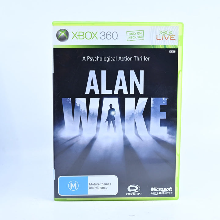 Alan Wake - Xbox 360 Game + Manual - PAL - MINT DISC!