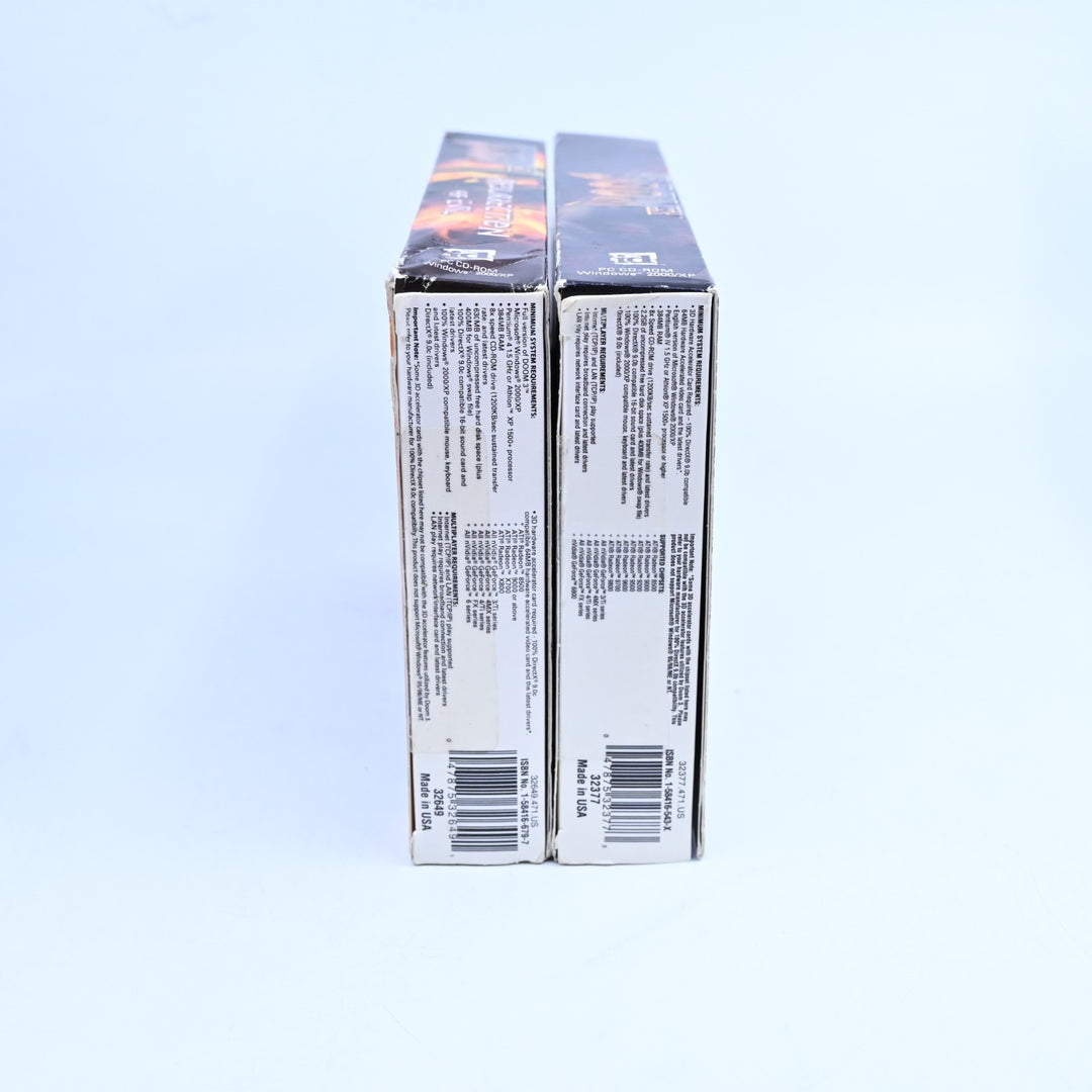 Doom 3 + Resurrection of Evil Expansion Pack - Big Boxes - Id Software - PC Game