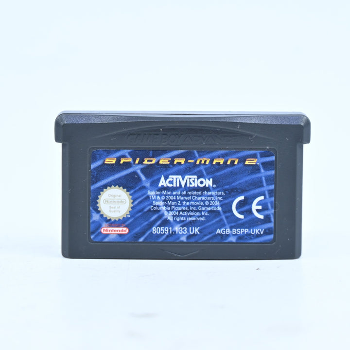 Spider-Man 2 - Nintendo Gameboy Advance / GBA Game - PAL - FREE POST!