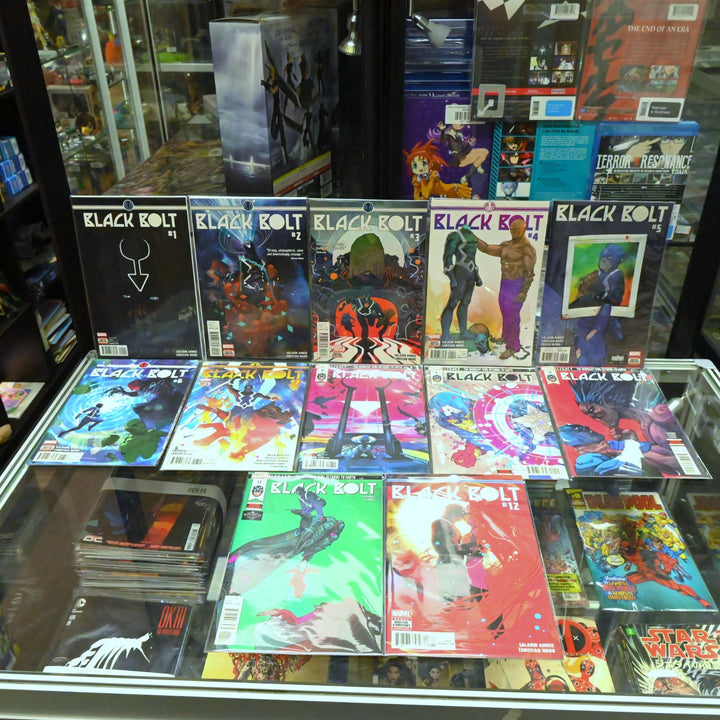 Black Bolt - Complete Set 1-12 - Ahmed / Ward - Marvel Comics - Comic