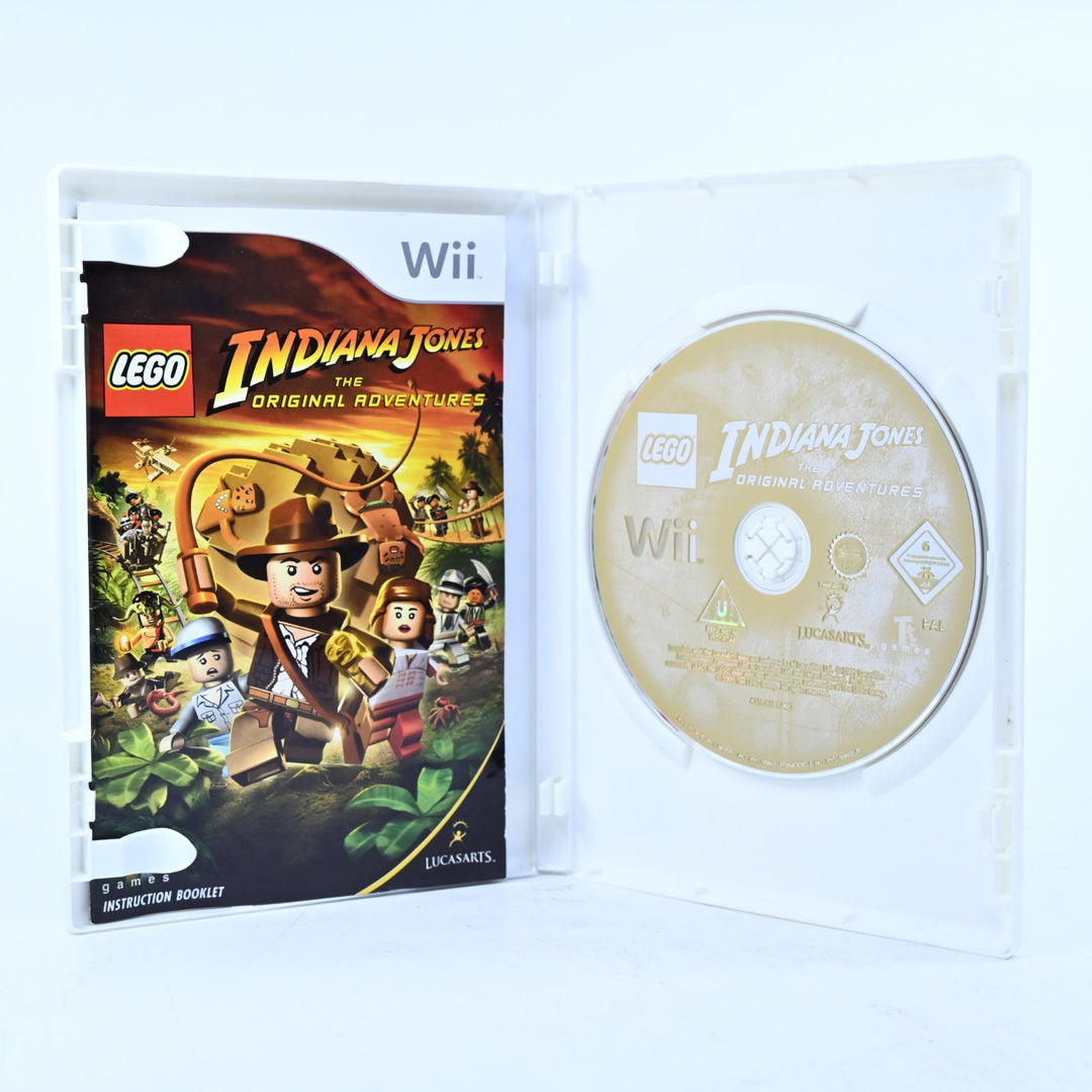 LEGO Indiana Jones: The Original Adventures - Nintendo Wii Game + Manual - PAL