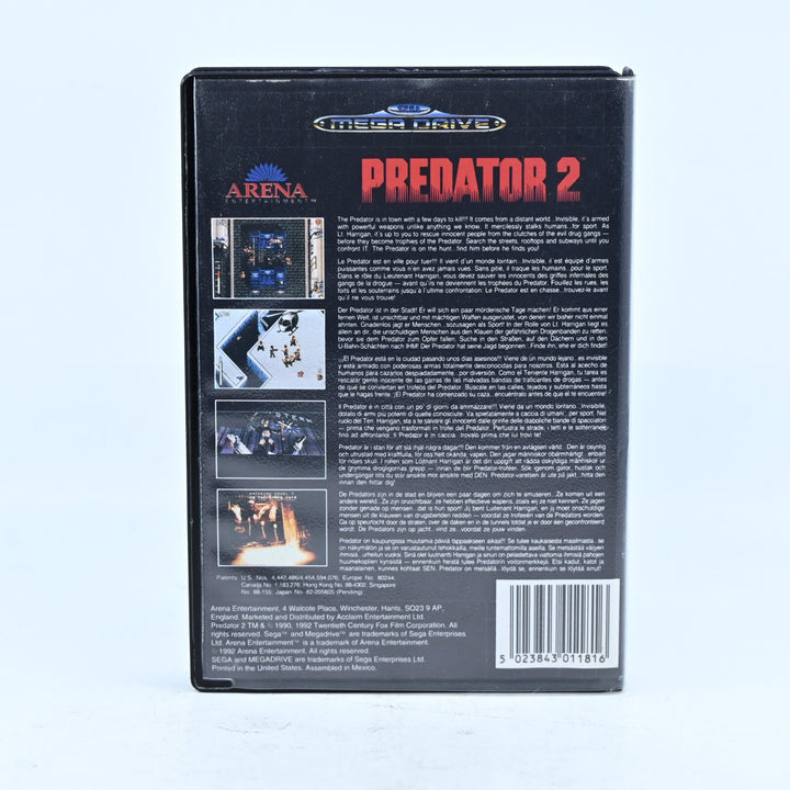 Predator 2 - Sega Mega Drive Game - No Manual - PAL - FREE POST!