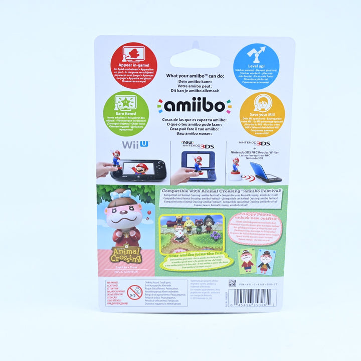 SEALED! Lottie Amiibo - Animal Crossing - Nintendo - Toy