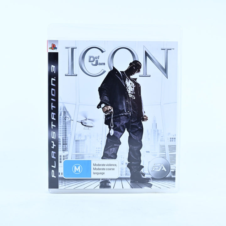 Def Jam: Icon - Sony Playstation 3 / PS3 Game + Manual - MINT DISC!