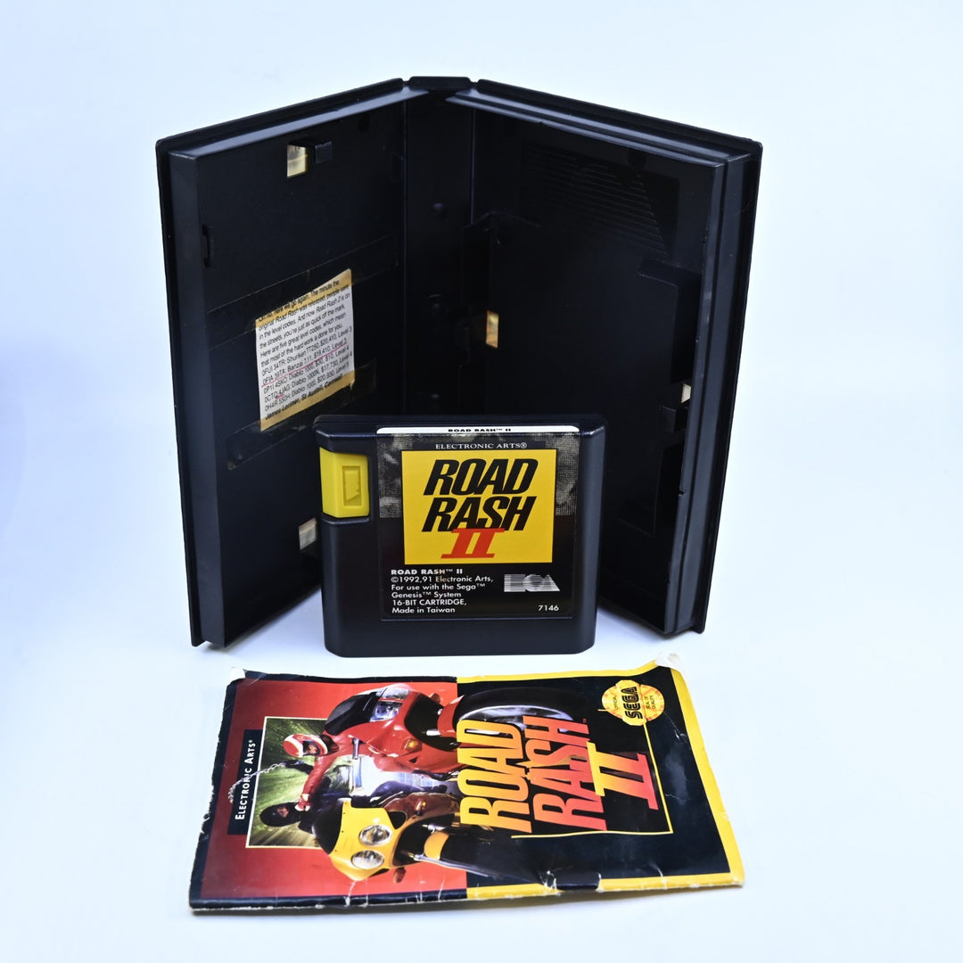 Road Rash II - Sega Genesis Game / Sega Mega Drive Game - FREE POST!