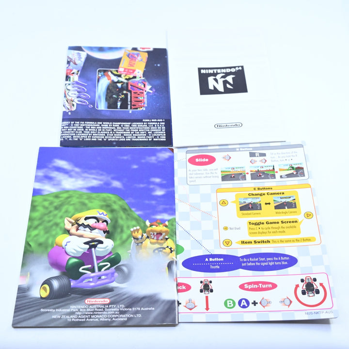 Mario Kart 64 - N64 / Nintendo 64 Boxed Game - PAL - FREE POST!