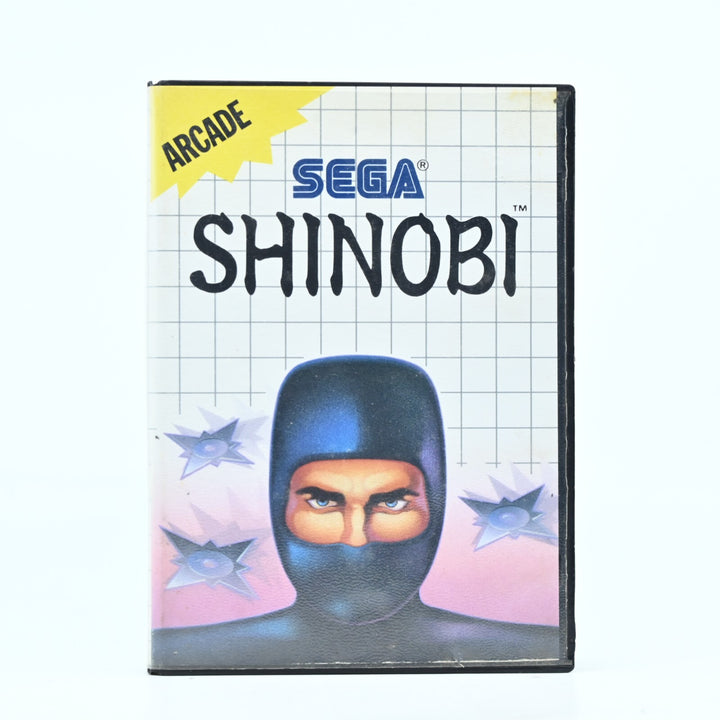 Shinobi - Sega Master System Game + Manual - PAL - FREE POST!