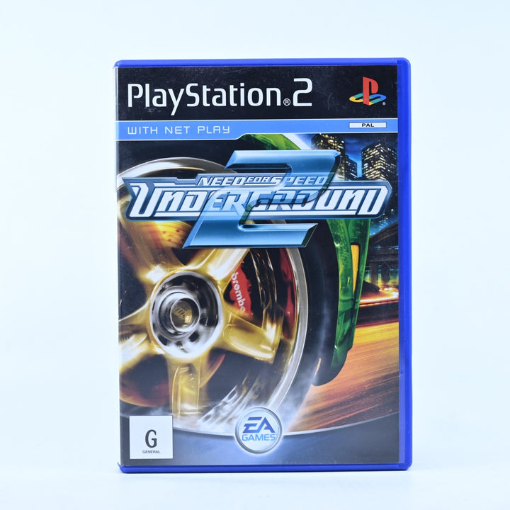 Need for Speed: Underground 2 - Sony Playstation 2 / PS2 Game + Manual - PAL