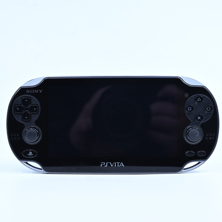 Crystal Black Sony PS Vita Boxed Console - PCH-1102 - PCH-1100 - FREE POST!