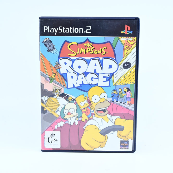 The Simpsons: Road Rage - Sony Playstation 2 / PS2 Game + Manual - PAL