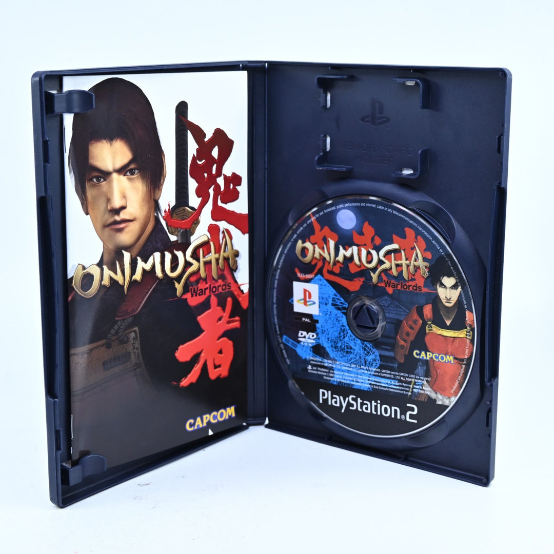 Onimusha Warlords - Sony Playstation 2 / PS2 Game + Manual - PAL - MINT DISC!