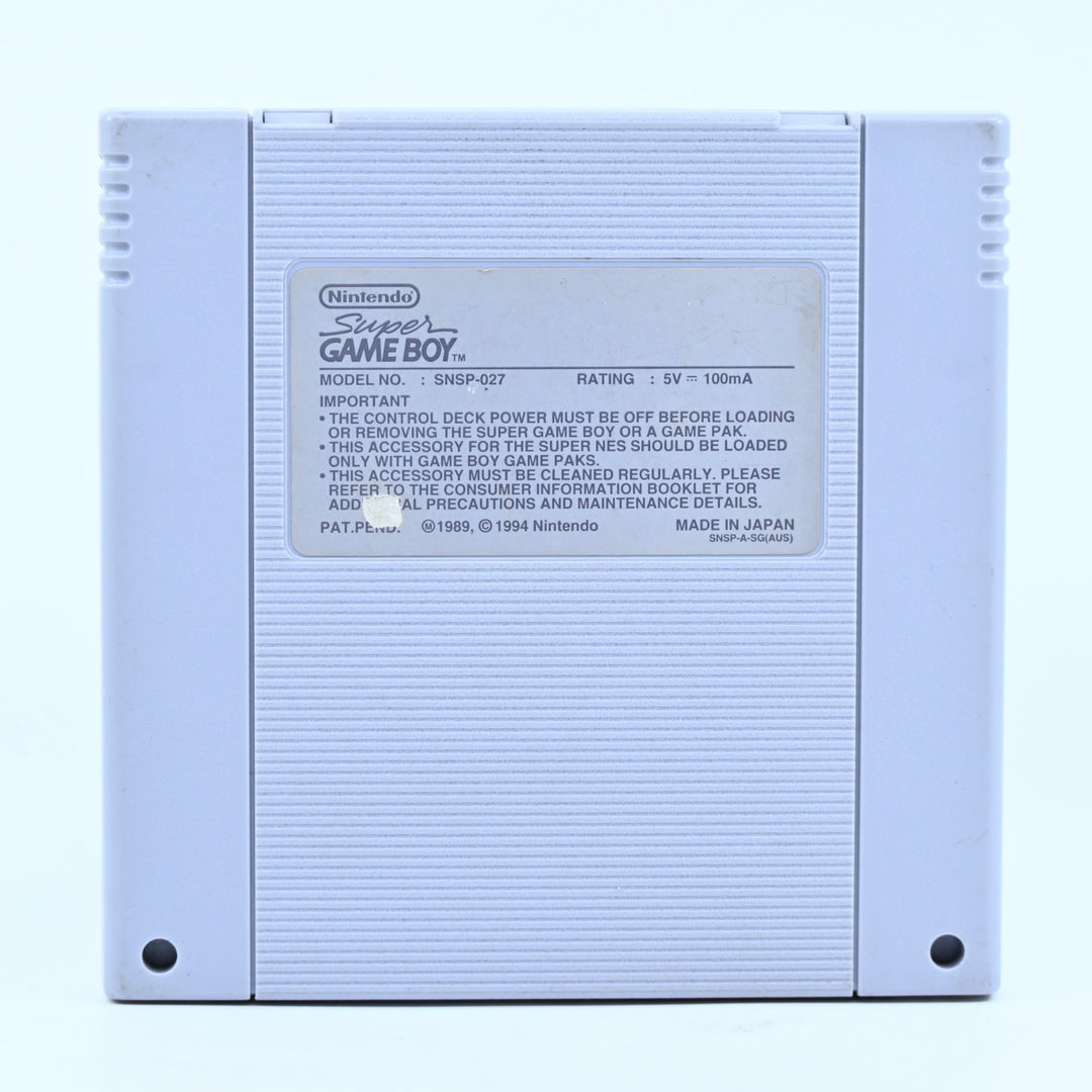 Super Game Boy - Super Nintendo / SNES Accessory - PAL - FREE POST!