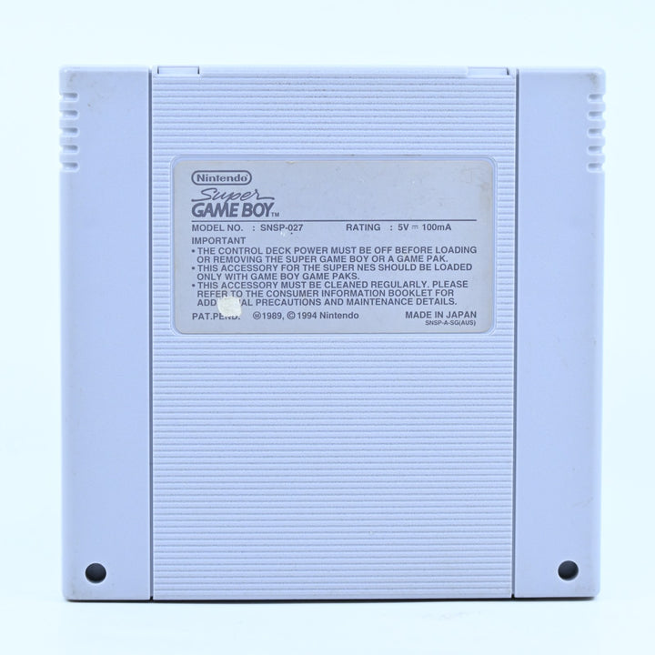 Super Game Boy - Super Nintendo / SNES Accessory - PAL - FREE POST!