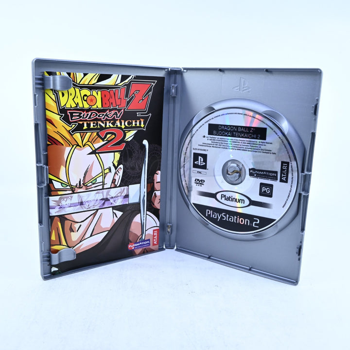 Dragon Ball Z Budokai Tenkaichi 2 - Sony Playstation 2 / PS2 Game + Manual - PAL