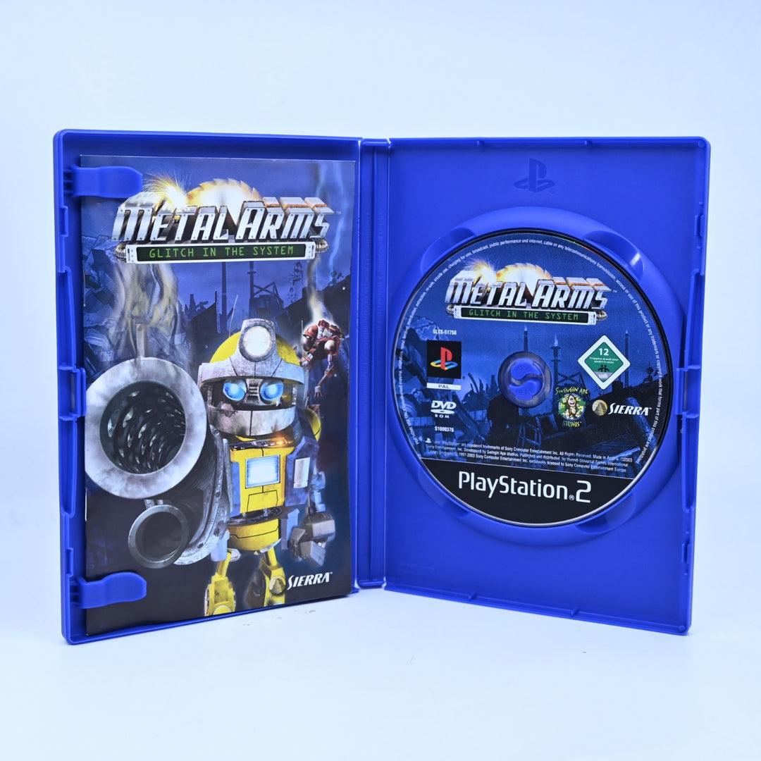 Metal Arms: Glitch in the System - Sony Playstation 2 / PS2 Game + Manual - PAL