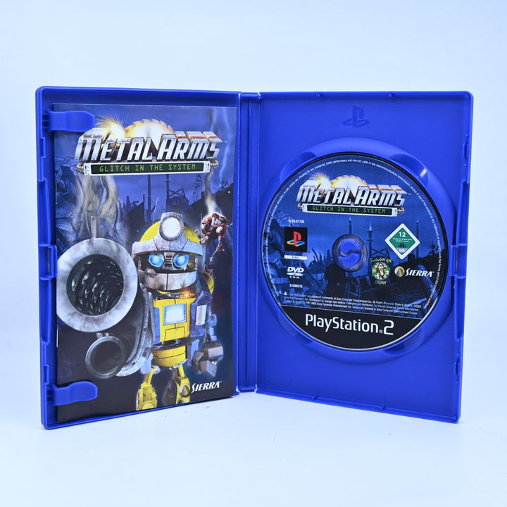 Metal Arms: Glitch in the System - Sony Playstation 2 / PS2 Game + Manual - PAL