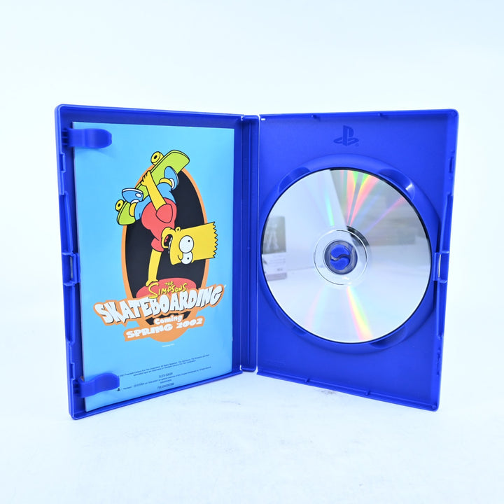 The Simpsons Road Rage - Sony Playstation 2 / PS2 Game + Manual - PAL
