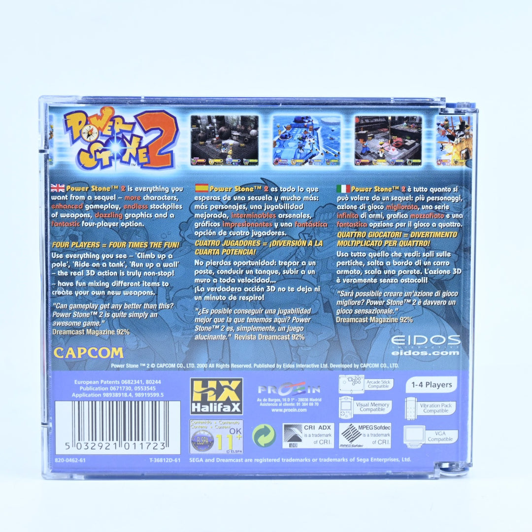 Power Stone 2 - Sega Dreamcast Game - PAL - MINT DISC!