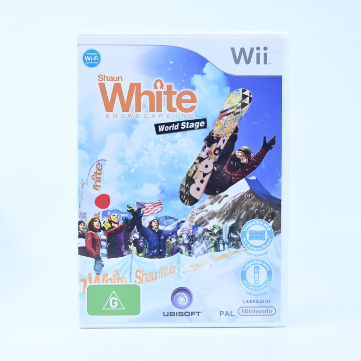 Shaun White Snowboarding: World Stage - Nintendo Wii Game + Manual - PAL