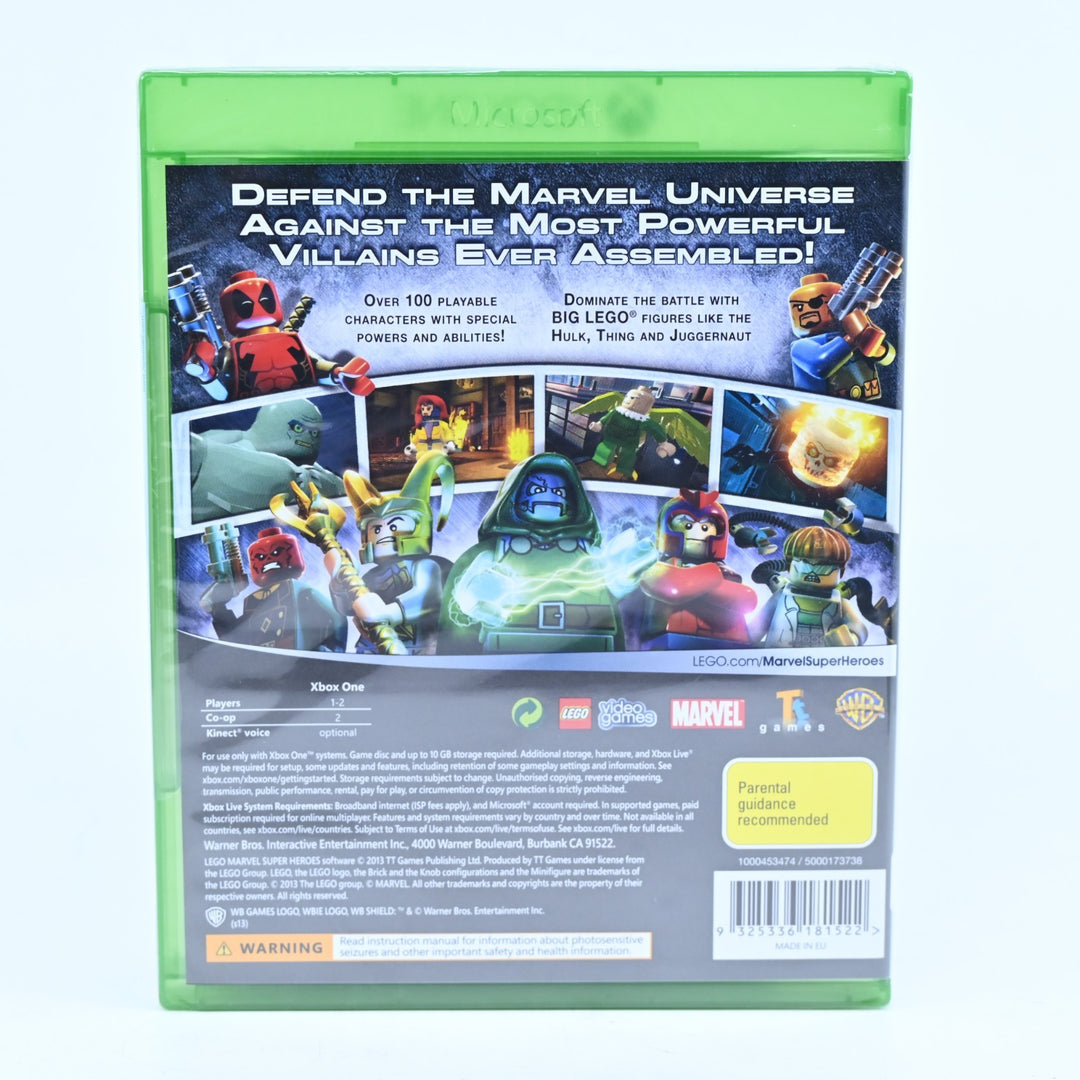 SEALED! LEGO Marvel Super Heroes - Xbox One Game - PAL - FREE POST!