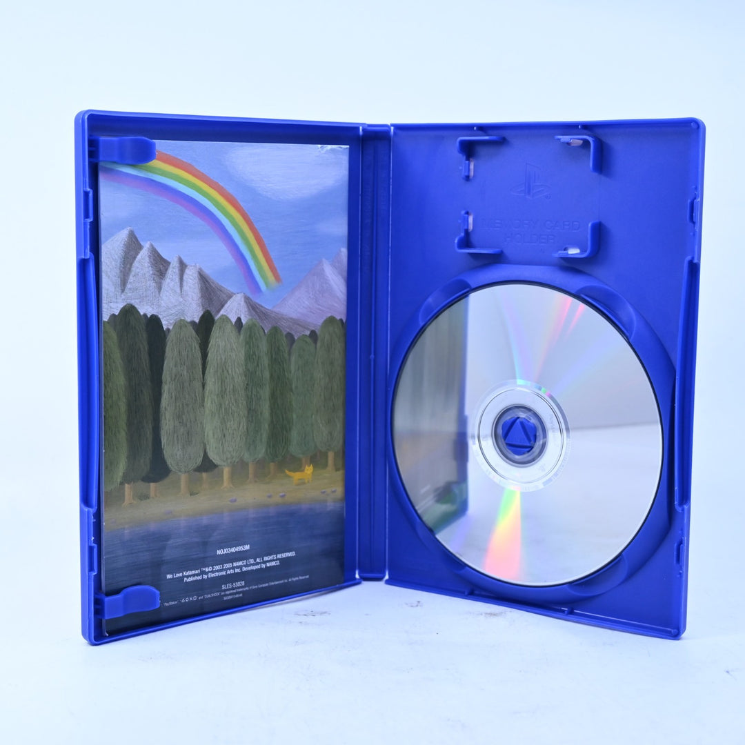 We Love Katamari - Sony Playstation 2 / PS2 Game + Manual - PAL - MINT DISC!