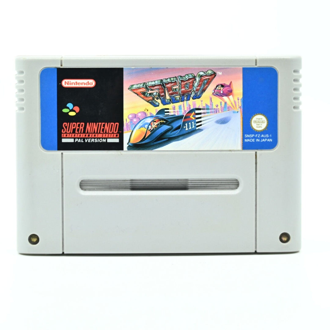 F-ZERO - Super Nintendo / SNES Game - PAL - FREE POST!