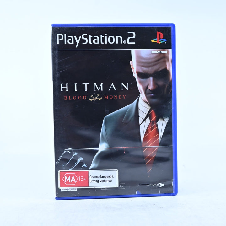 Hitman: Blood Money - Sony Playstation 2 / PS2 Game + Manual - PAL