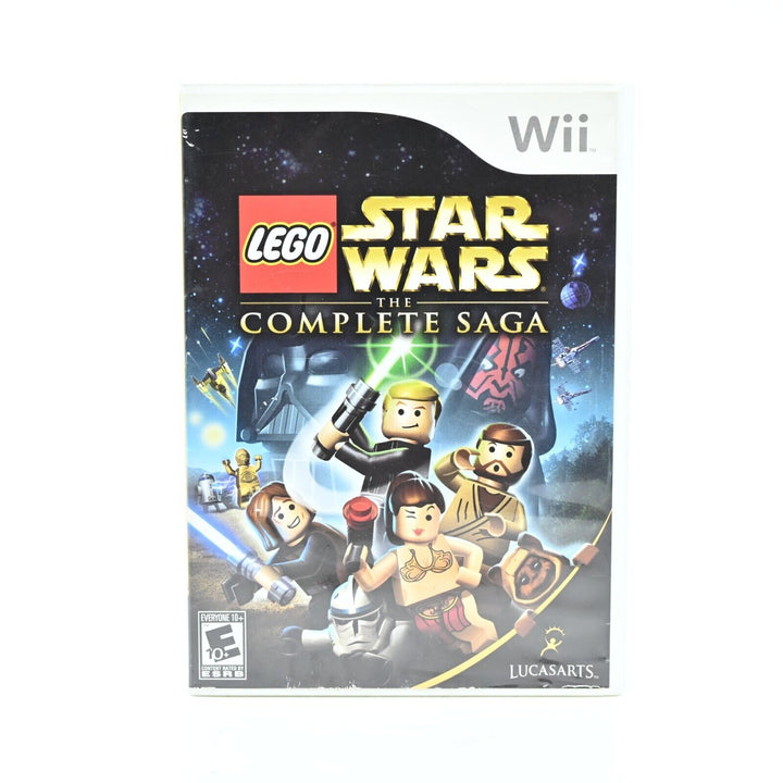 LEGO Star Wars: The Complete Saga - Nintendo Wii Game + No Manual - MINT DISC!