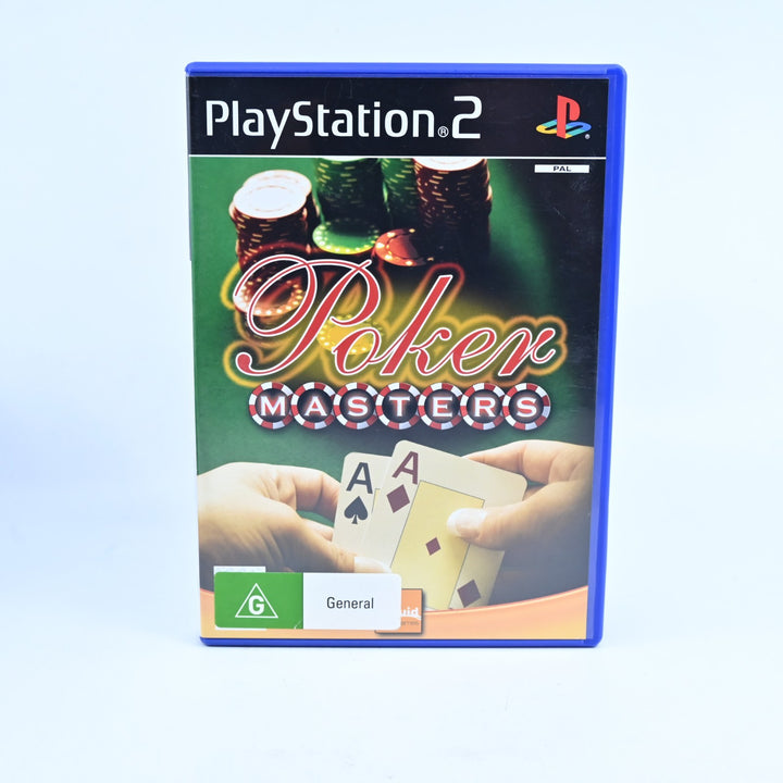 Poker Masters - Sony Playstation 2 / PS2 Game - No Manual - PAL - MINT DISC!