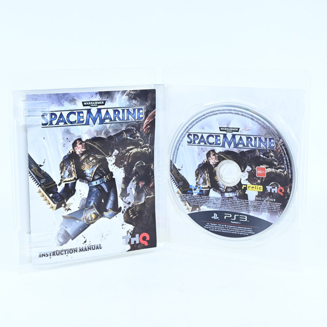 Warhammer 40K: Space Marine - Sony Playstation 3 / PS3 Game + Manual - FREE POST
