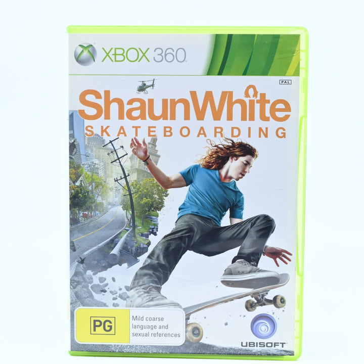 Shaun White Skateboarding - Xbox 360 Game + Manual - PAL