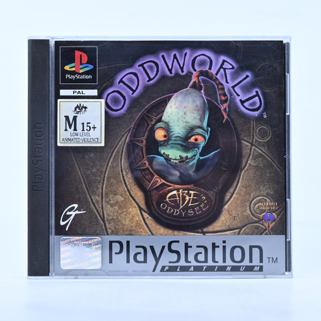 Oddworld: Abe's Oddysee - Sony Playstation 1 / PS1 Game + Manual - PAL