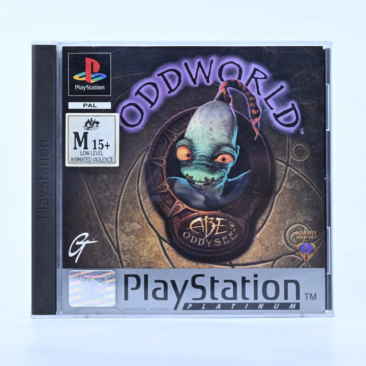 Oddworld: Abe's Oddysee - Sony Playstation 1 / PS1 Game + Manual - PAL
