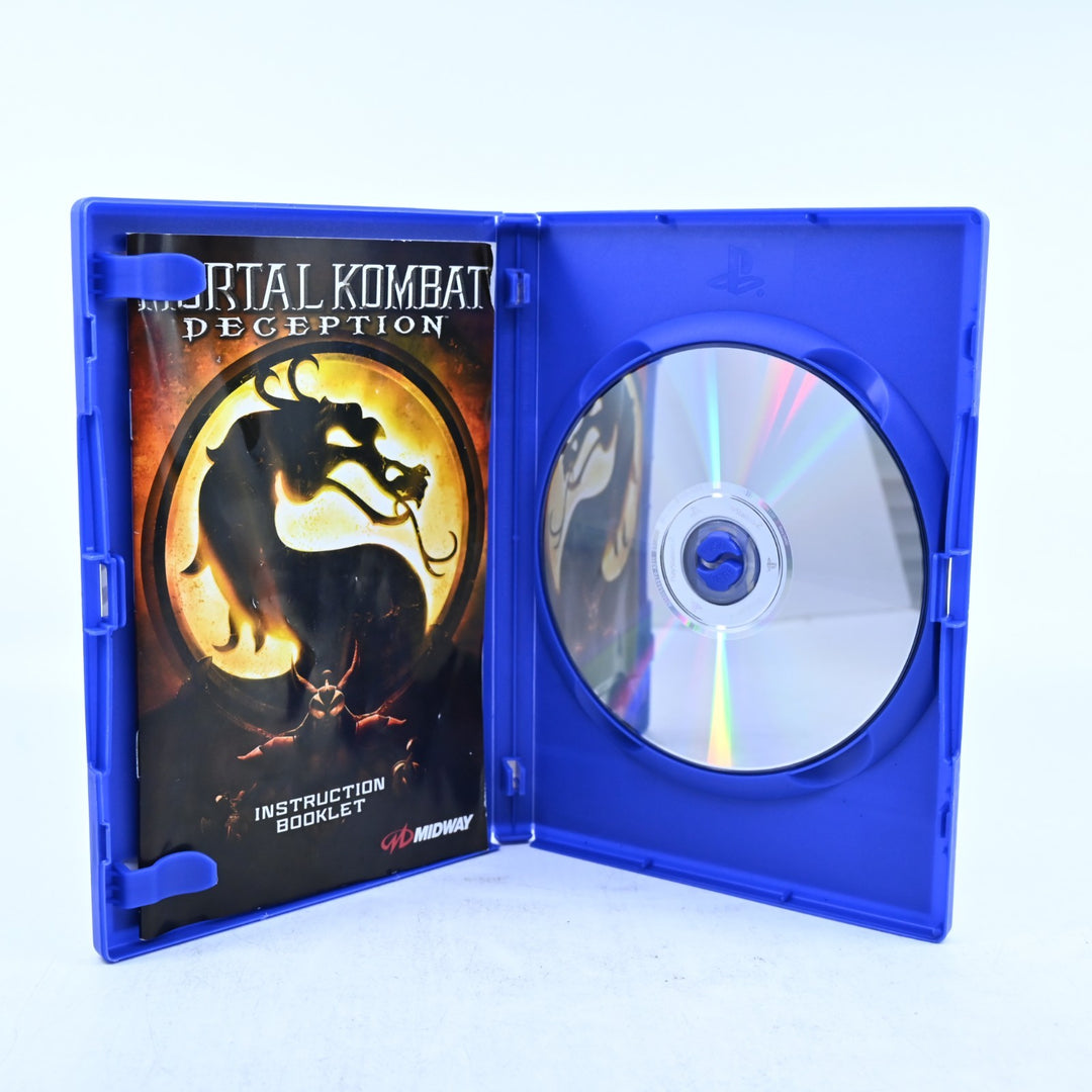 Mortal Kombat: Deception - Sony Playstation 2 / PS2 Game + Manual - PAL
