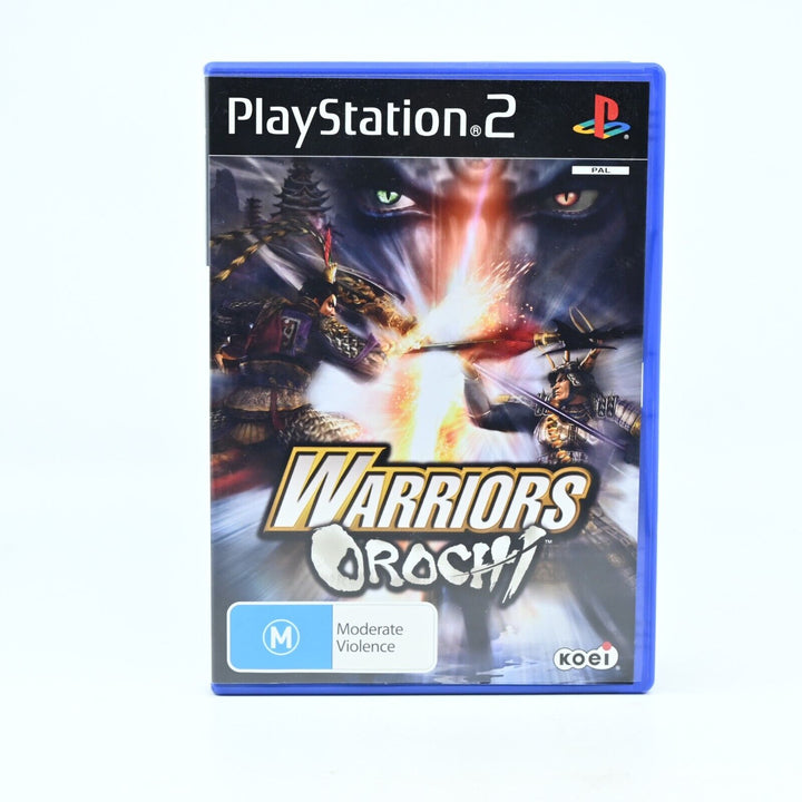 Warriors Orochi - Sony Playstation 2 / PS2 Game + Manual - PAL - MINT DISC!