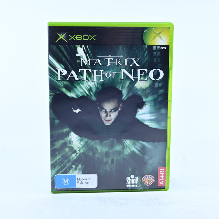 The Matrix: Path of Neo - Original Xbox Game + Manual - PAL - MINT DISC!