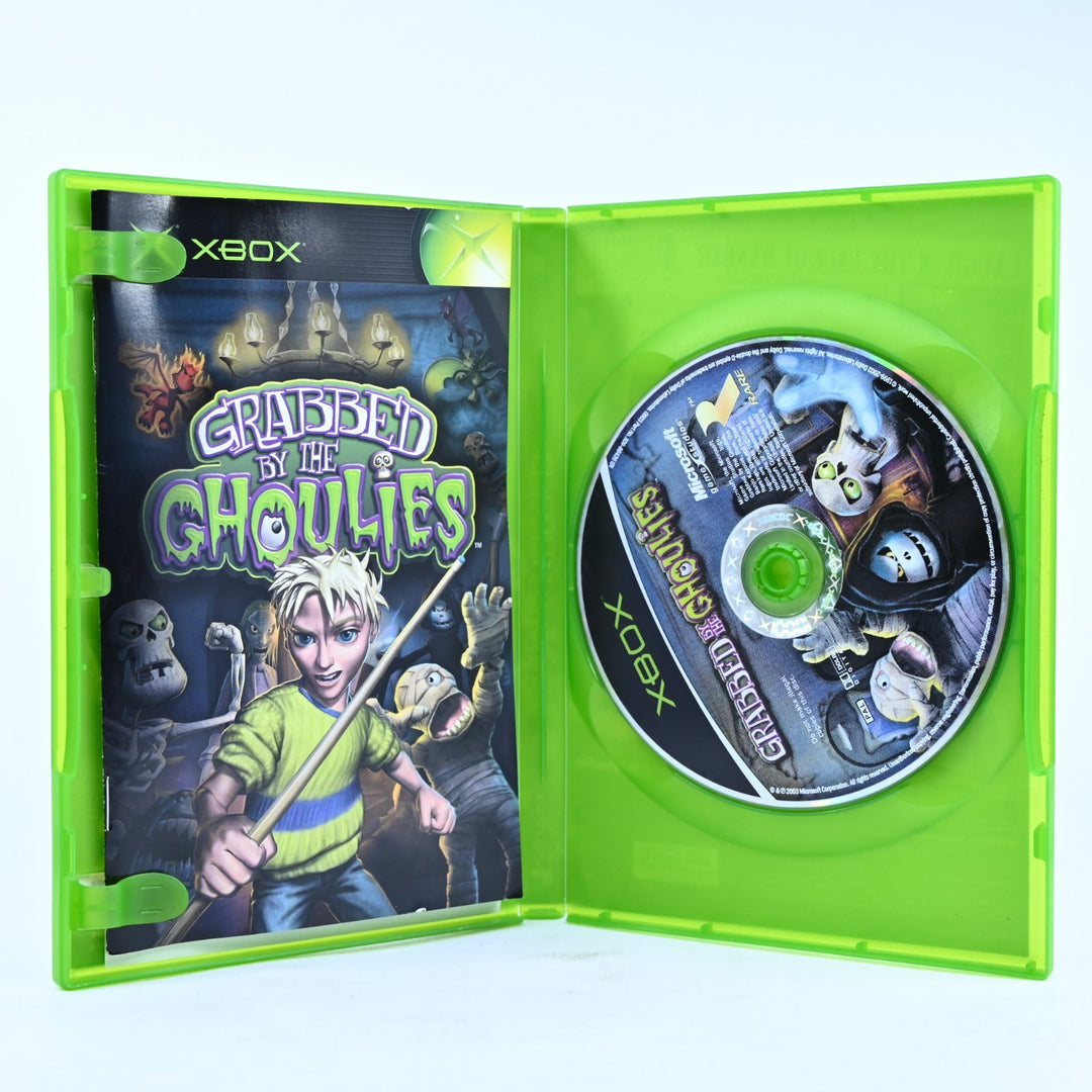 Grabbed by the Ghoulies - Original Xbox Game + Manual - PAL - MINT DISC!